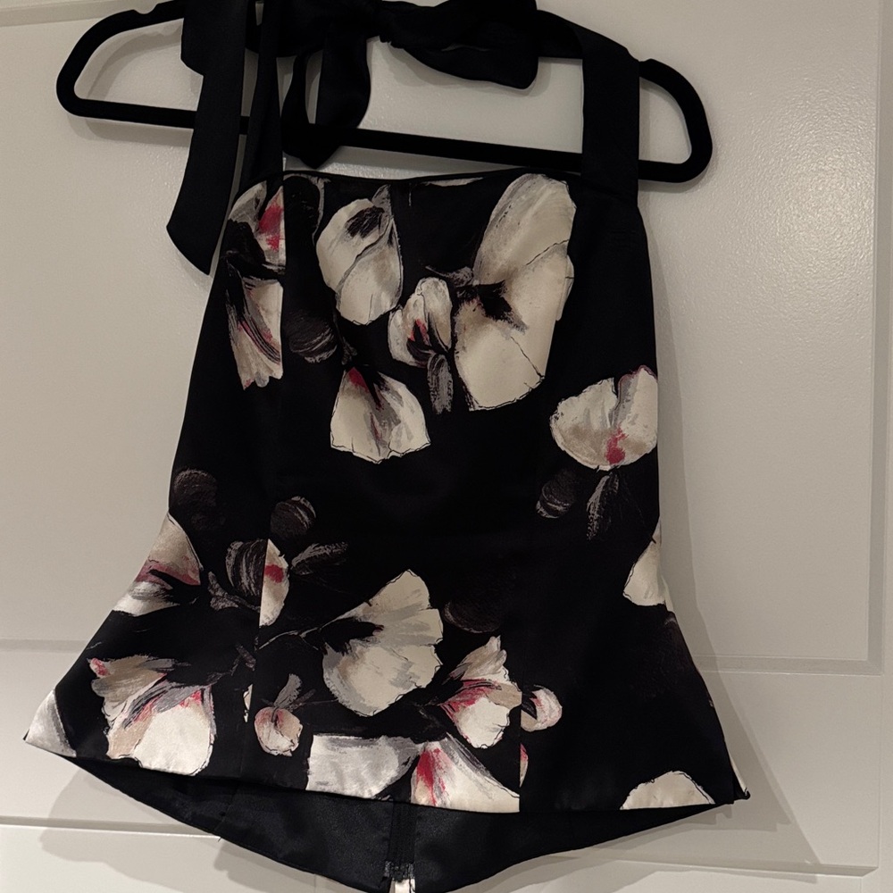 White House Black Market Elegant Black Garment